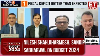 Nilesh Shah On Fiscal Deficit, Capital Expenditure | Dharmesh, Sandip Sabharwal On Budget 2024