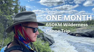 The mighty DePas River - 1 Month 650 km Wilderness Canoe Trip 05