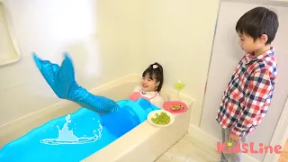 ねみちゃん人魚になった!??