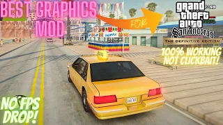 How to Install Reshade Graphics Mod in GTA San Andreas Definitive Edition | No FPS Drop