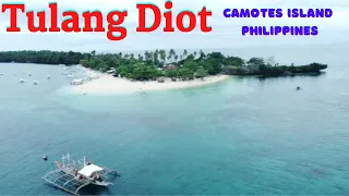 Tulang Diot Island Paradise In CEBU PHILIPPINES Camotes Aerial Views