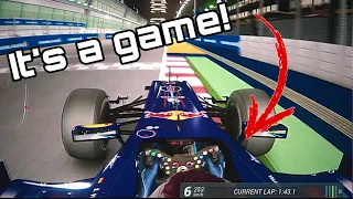 Assetto Corsa | Seb under the lights! Red Bull RB6 2010 onboard #f1 #assettocorsa #onboard