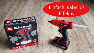 Einhell Akku Heißklebepistole TE CG 18 Li Solo im Test