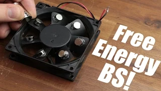 Free Energy BS! || Magnet PC Fan, Bedini Motor