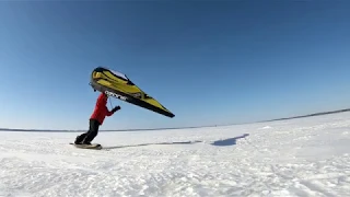Wind Wing Snowboarding
