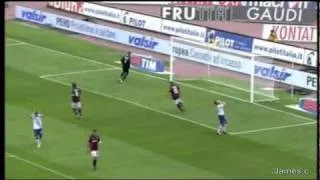 Bologna Sampdoria 1-1 2010/11 Servizio Sky ottima qualita'