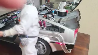Hot Toys DeLorean 2 with figures is INSANE!