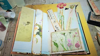 How to Make Tall Thin Journal Cards! Just Playing with Paper! Junk Journal Fun! The Paper Outpost!