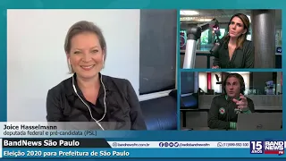 Eleições 2020: Pré-candidata Joice Hasselmann (PSL) fala das propostas para SP