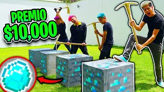 ¡Encontramos DIAMANTES de MINECRAFT en la VIDA REAL! - [ANTRAX] ☣