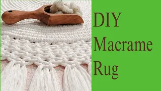 How to weave macrame rug?/tutorial macrame rug/#macrame_rug #macrame_carpet #diycraft #rug #carpet