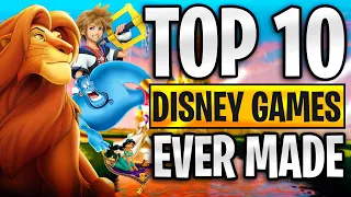 Ranking The Top 10 BEST Disney Games of All Time | 2022