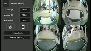 360 cameras setup and calibration