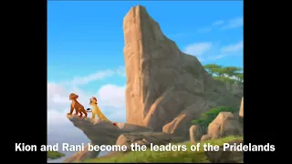 Kion and Rani become leaders of the Pridelands (Fanmade/Lion Guard AU)