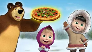 Masha and the Bear Pizzeria - Make the Best Homemade Pizza for Your Friends! | Masha Games