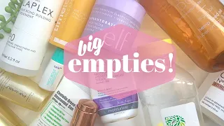 EMPTIES! SKINCARE, HAIR, AND A SAD MAKEUP EMPTY :/ | PURITO, OLAPLEX, NATASHA DENONA, ETC