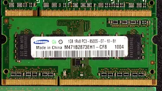 How To Replace RAM ( memory) on the Dell laptop Inspiron 1525