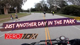 Zero 10x Electric Scooter Ride to The Polo Fields in Golden Gate Park SF | Gopro Hero RAW FPV