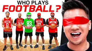 9 Hoopers vs 1 Secret Football Player