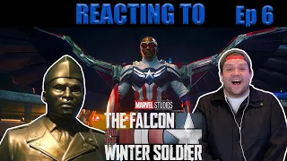 The Falcon and the Winter Soldier 1x6 “One World, One People” Finale REACTION!!