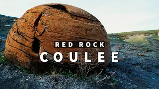 The Mystery of the Red Boulders | Red Rock Coulee Natural Area | Alberta Canada 【4K】