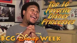 Top 10 Favorite Disney Princesses