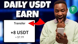 Earn 8USDT Daily And Withdraw INSTANTLY || NEW USDT EARNING SITE