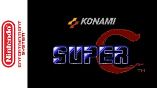 [NES] Super C (1990) Longplay (2 Players)