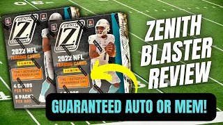 We hit a ROOKIE AUTOGRAPH! (Best blaster value of 2022?) - 2022 Zenith Blaster Review