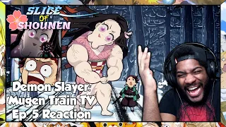 Demon Slayer: Mugen Train TV Episode 5 Reaction | WHAT THE HELL HAVE THEY DONE TO POOR NEZUKO???