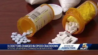 Feds: Doctors in Ohio, Kentucky among 60 charged in illegal prescription opioid crackdown