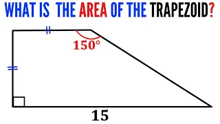 Can you find area of the Trapezoid? | (Trapezium) | #math #maths