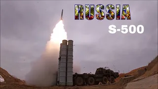 Russia S-500 missile defense system | S-500 Missile System in Action