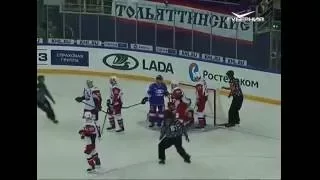 “Лада” уступила “Локомотиву” в матче регулярного чемпионата КХЛ