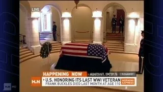 U.S. honoring its last WWI veteran, Cpl. Frank Buckles