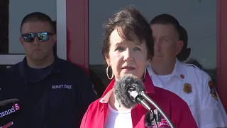 Maury County officials hold press conference following severe storms