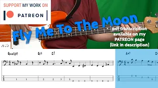 Fly Me To The Moon (Melody + Walking Bass)
