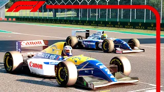 F1 1993 (FW15C) vs F1 1994 (FW16) - Williams F1Team | Imola GP | Assetto Corsa