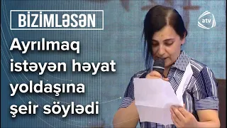 Həyat yoldaşı ilə barışmaq üçün canlı efirə gəldi: Xətrinə dəydim, məhkəməyə verdi - Bizimləsən