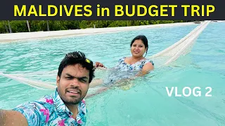 MALDIVES TRAVEL GUIDE VLOG | Maldives Travel Cost from India | Beach Villa Tour, Food & More Ep 2