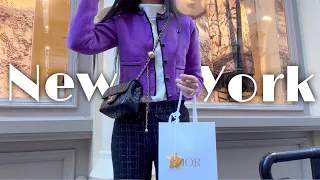 vlog of making kimbap with mom, going to brunch cafe in Chelsea and fashion select shop in New York