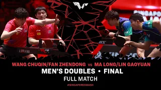 FULL MATCH | MA / LIN vs FAN / WANG | MD F | #SingaporeSmash 2024