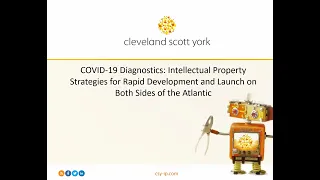 COVID-19 Diagnostics: IP Strategies for Rapid Development and Launch on Both Sides of the Atlantic