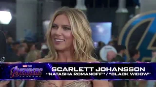 Scarlett Johansson Looking Hot on Red Carpet - Avengers Endgame Premiere