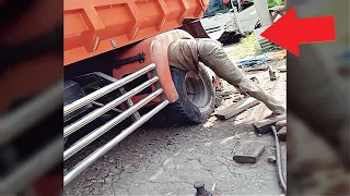 TOTAL IDIOTS AT WORK 2023 #69! STUPID FAILS COMPETITION | BAD DAY AT WORK |  Excavator FAILS 2023