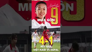 Huỳnh Như Rực Sáng -Tuyển Nữ Việt Nam Vùi Dập Nữ Nepal 4-1