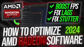 AMD Radeon Software BEST Settings For GAMING & Performance - The Ultimate GUIDE 2024 ✅