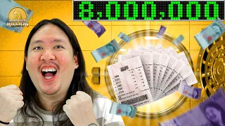 I Tried Winning RM8,000,000 Buying 4D | ROAD TO A MILLION