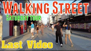 Last Video from Walking Street and Fields Avenue. Angeles city.  Saturday. 2 March 2024