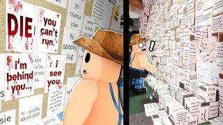 Roblox game where you can leave disturbing notes...